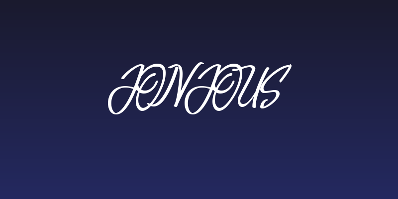Jonjous Social Header