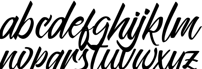 Jonjous Font LOWERCASE
