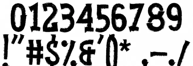 Jonks Font OTHER CHARS