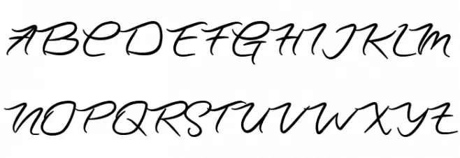 Jonnienth Шрифта ВЕРХНИЙ