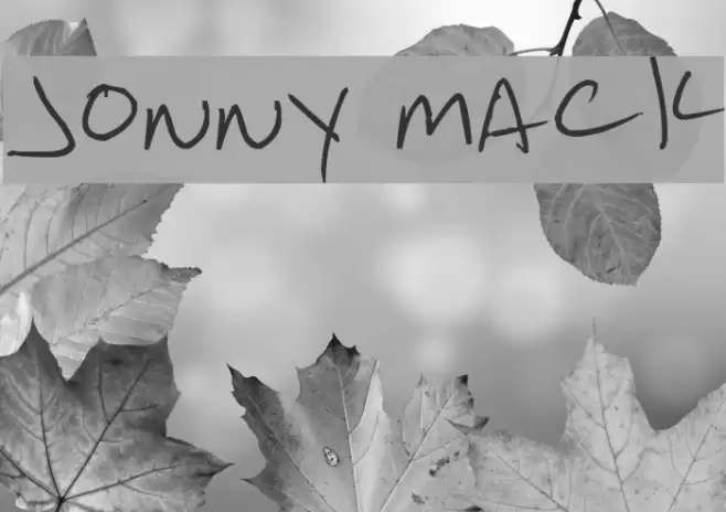 Jonny Mack Fonte examples