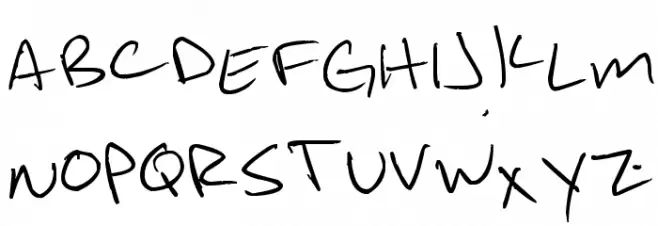 Jonny Mack 字体 小写