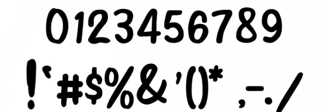 Jonny Quest Classic Font OTHER CHARS