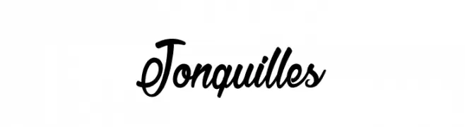 Jonquilles  Frei Schriftart Herunterladen