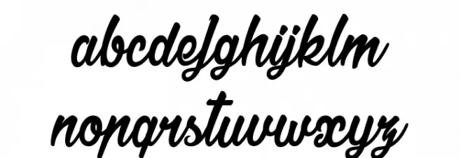 Jonquilles_PersonalUseOnly 字体 小写