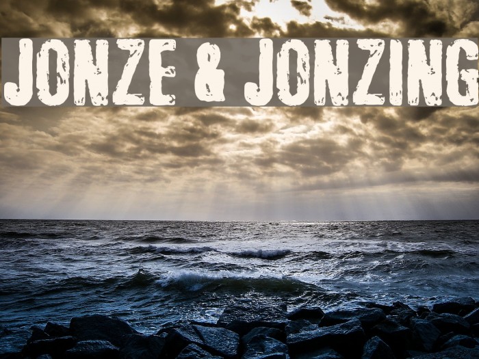 Jonze & Jonzing Font examples