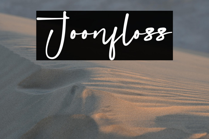 Joonfloss Example 1