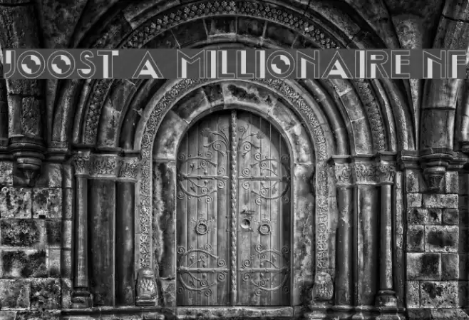 Joost A Millionaire NF Font examples