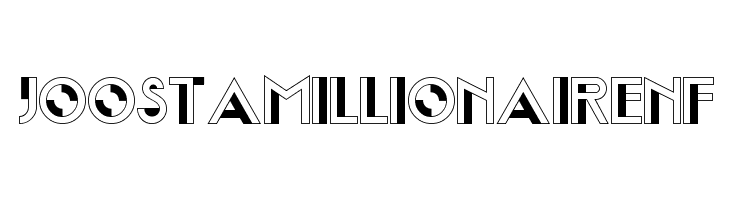 JoostAMillionaireNF  Frei Schriftart Herunterladen