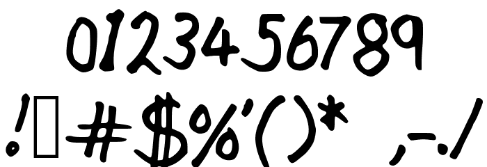 JordFont Font OTHER CHARS