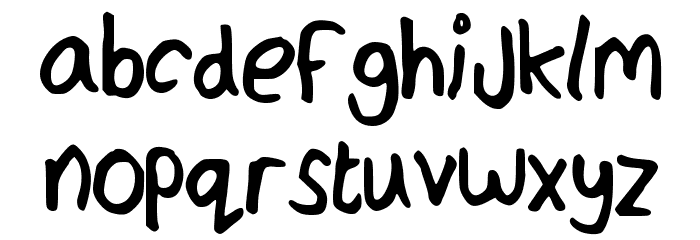 JordFont Font LOWERCASE