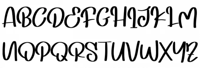 Jordan Smith - Personal Use Schriftart Groß