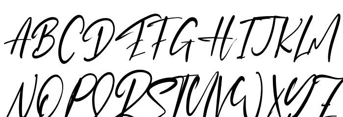 JordanLewis Font UPPERCASE