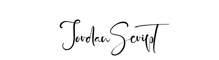 JordanScript  les polices de caractères gratuit tlcharger