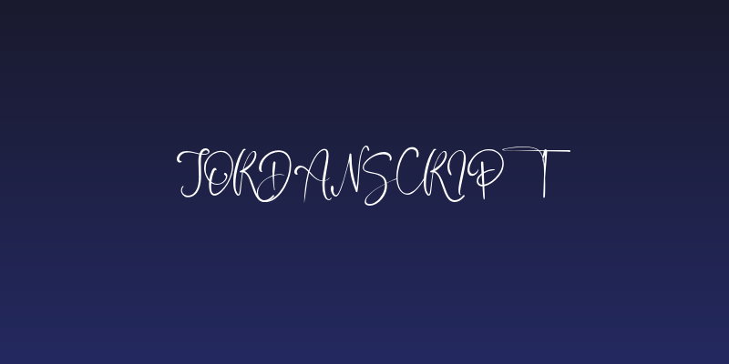 JordanScript Social Header