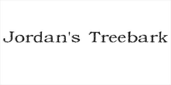 Jordan's Treebark Logo