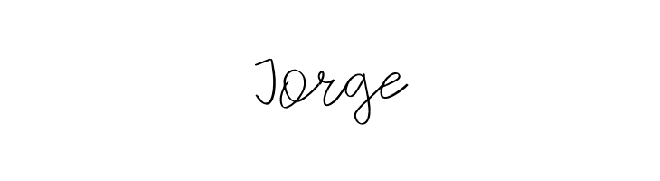 Jorge  免费字体下载
