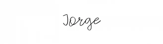 Jorge  font caratteri gratis