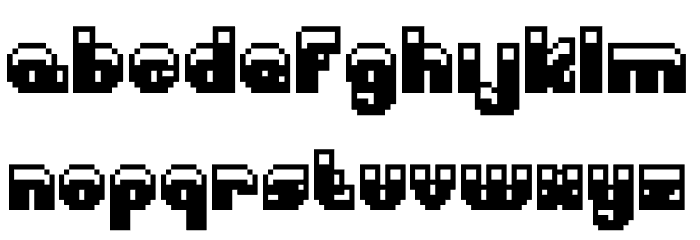 Jorolks Font LOWERCASE
