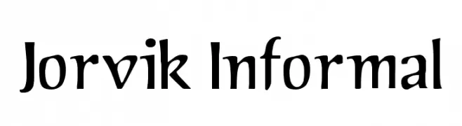 Jorvik Informal  font caratteri gratis