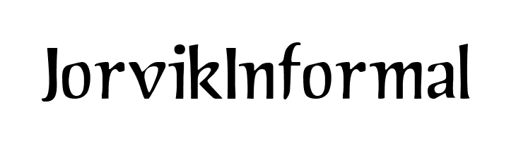 Jorvik Informal  Free Fonts Download