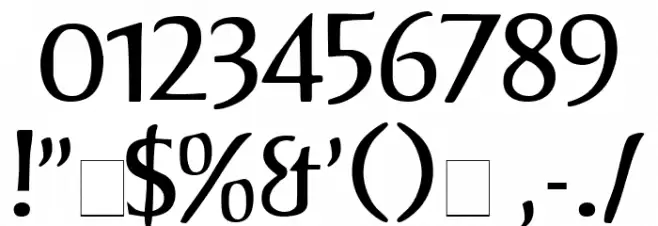 Jorvik Informal Font OTHER CHARS