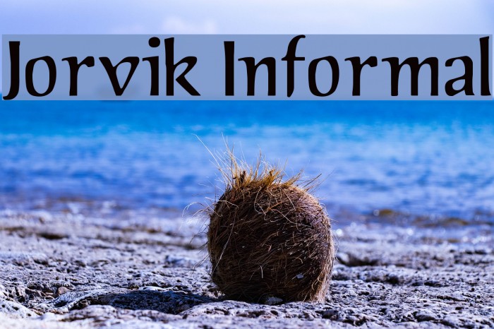 Jorvik Informal Font examples