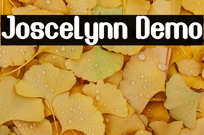 Joscelynn Demo Example 3