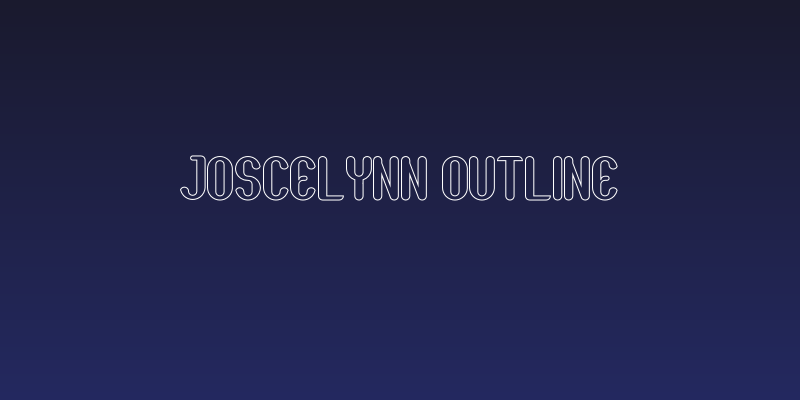 Joscelynn Outline Social Header
