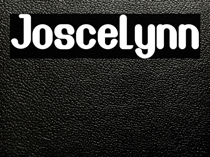 Joscelynn Fonte examples
