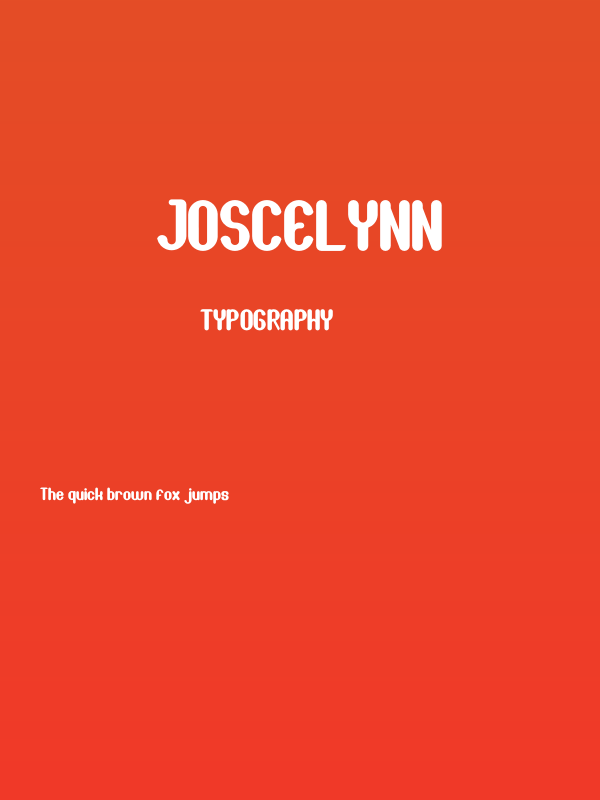 Joscelynn Poster