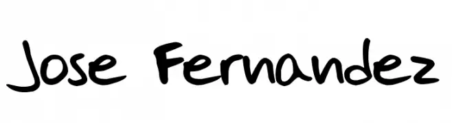 Jose Fernandez  Fuentes Gratis Descargar