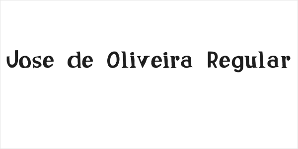 Jose de Oliveira Regular Logo