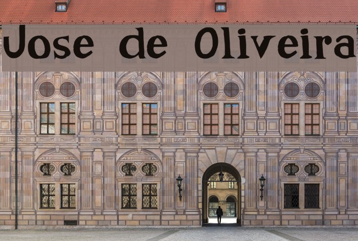 Jose de Oliveira Example 2