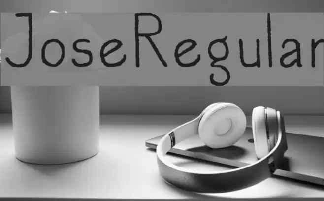 JoseRegular Font examples