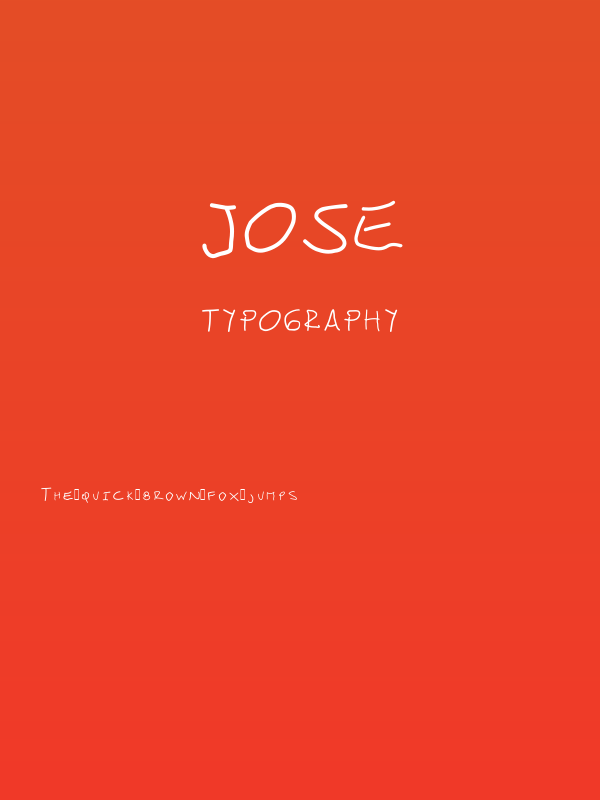 Jose Poster