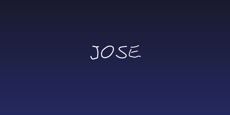 Jose Social Header
