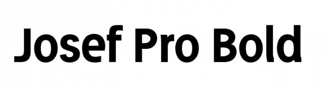 Josef Pro Bold  フリーフォントのダウンロード
