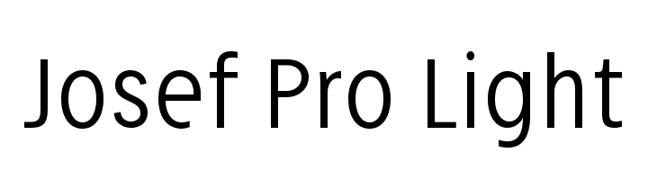 Josef Pro Light  Free Fonts Download