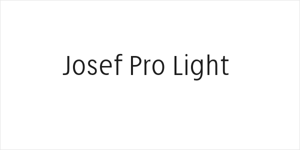 Josef Pro Light Logo