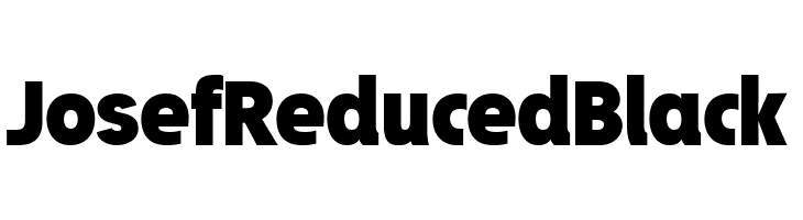 Josef Reduced Black  Frei Schriftart Herunterladen