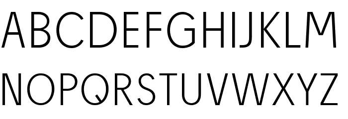 Josef Reduced ExtraLight Font OTHER CHARS