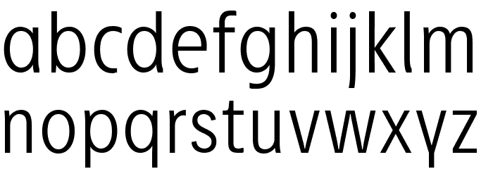 Josef Reduced Light Font LOWERCASE
