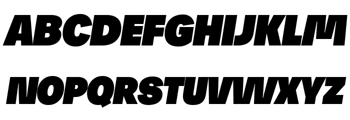 Josef Reduced Ultra Italic Font OTHER CHARS
