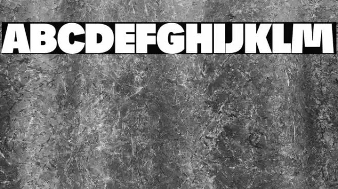 Josef Reduced Ultra Font examples