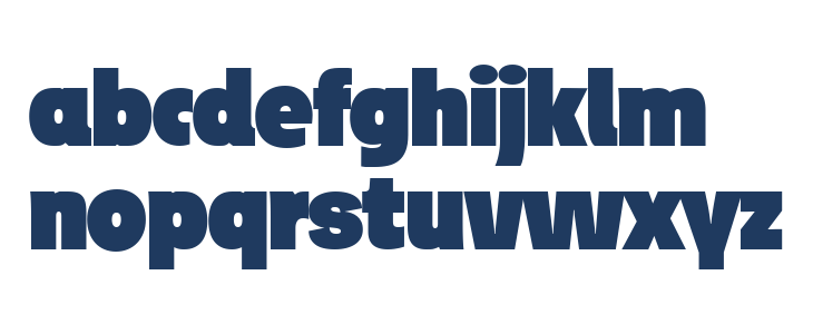 Josef Reduced Ultra Lowercase