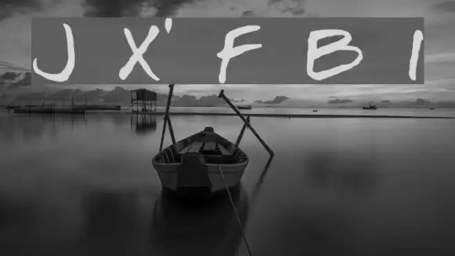 Josef Xuereb's Friends Bold Italic Font examples