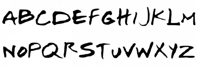 Josef Xuereb's Friends Bold Italic फ़ॉन्ट लोअरकेस