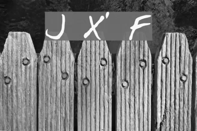 Josef Xuereb's Friends Font examples