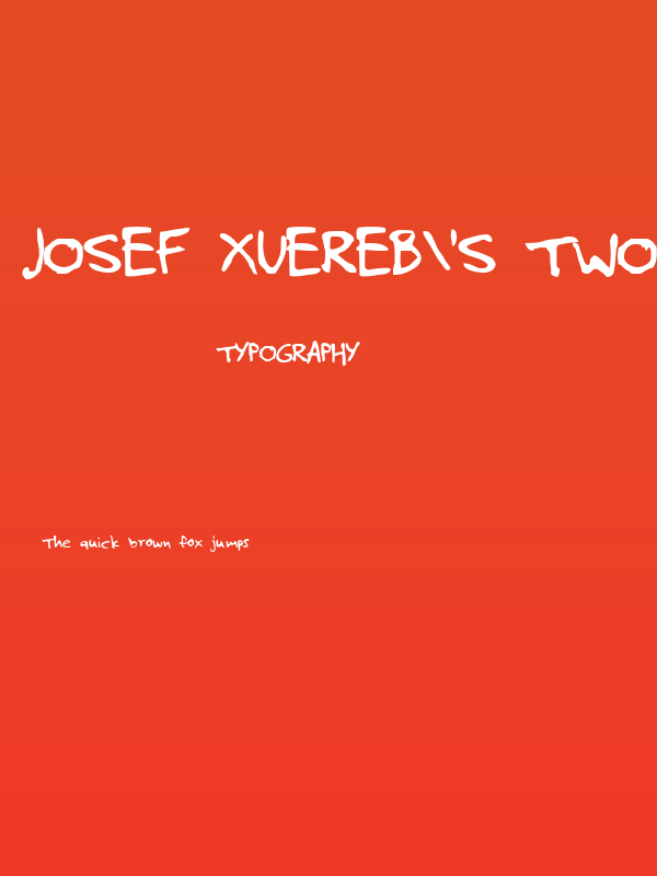 Josef Xuereb's Two and a Half Men Poster